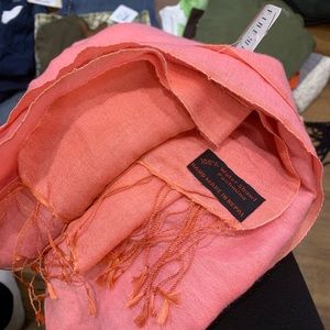 Pink pashmina water shawl